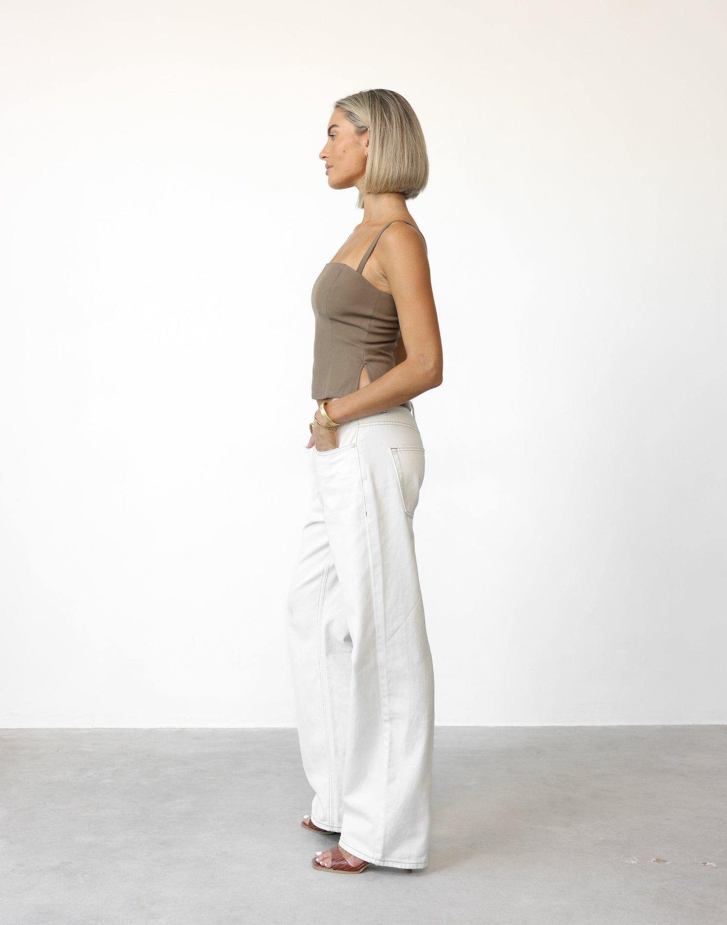 Collective Tops - Caris Top (Mocha)
                Add to wishlist fourth image