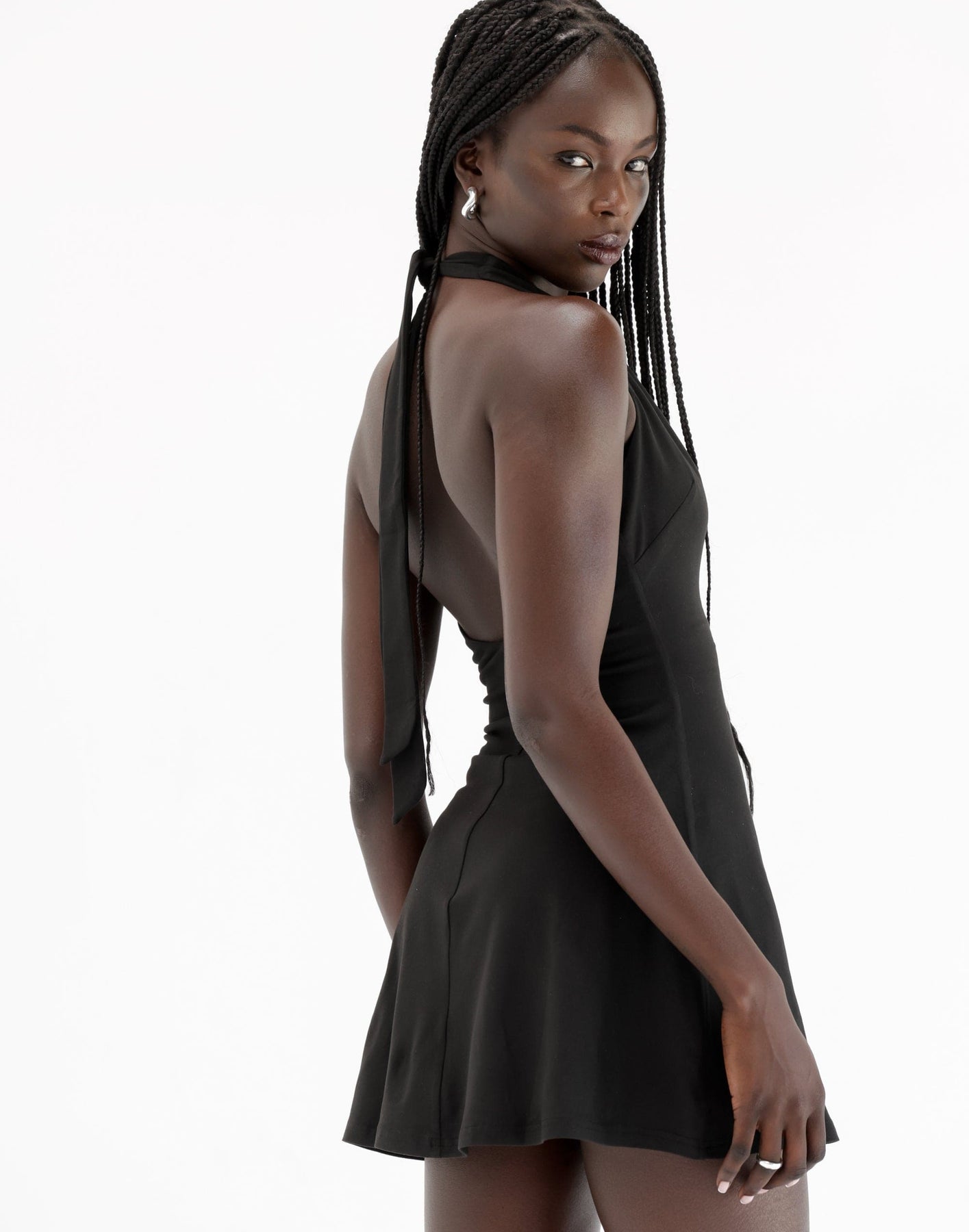 Victoria Mini Dress (Black)
                Add to wishlist - Image 2