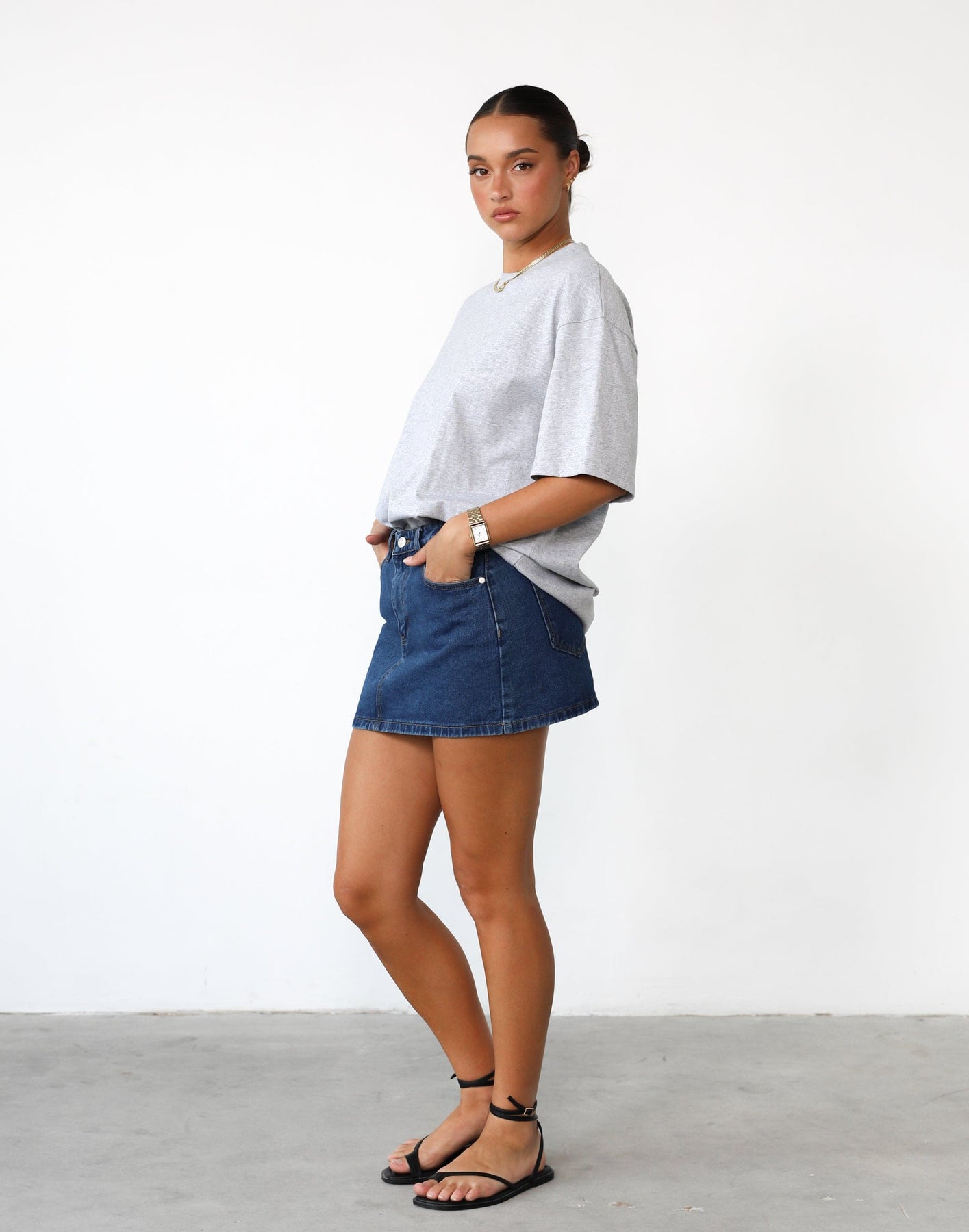 Collective Tops - Luca Oversized Tee (Grey Marle)
Add to wishlist sixth image