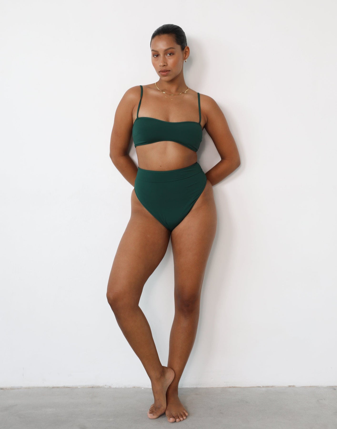 Collective Swimwear - On Board Bikini Bottoms (Lake Green)
                Add to wishlist secondary image