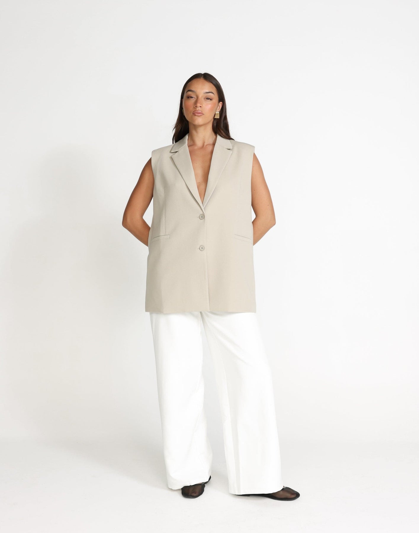 Collective Tops - Rory Vest (Beige)
Add to wishlist secondary image