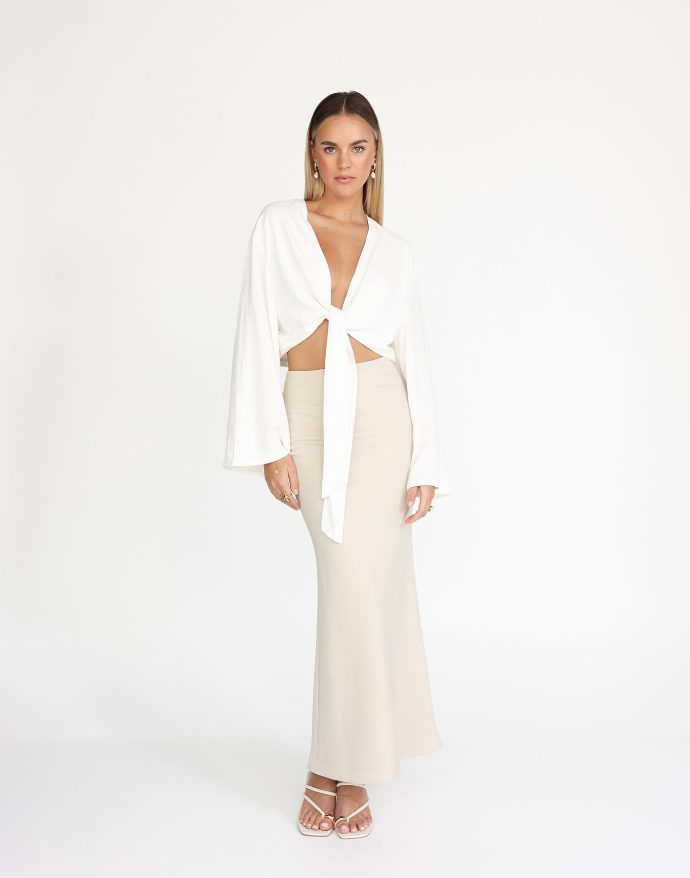 Collective Tops - Jamila Shirt (White)
                Add to wishlist third image