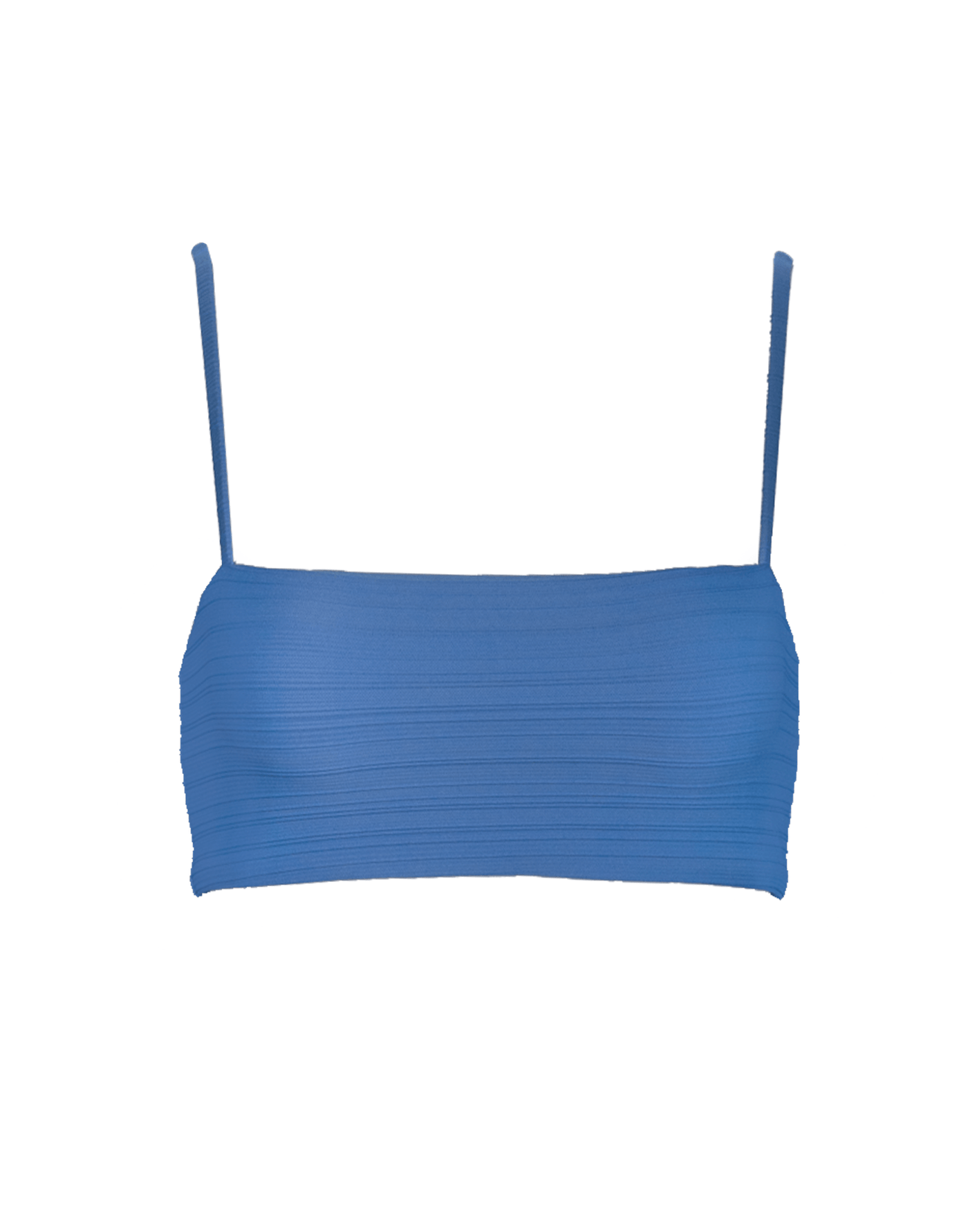 Norite Swim Top (Blue) - Blue Bikini Top - Women's Swim - Charcoal Clothing mix-and-match