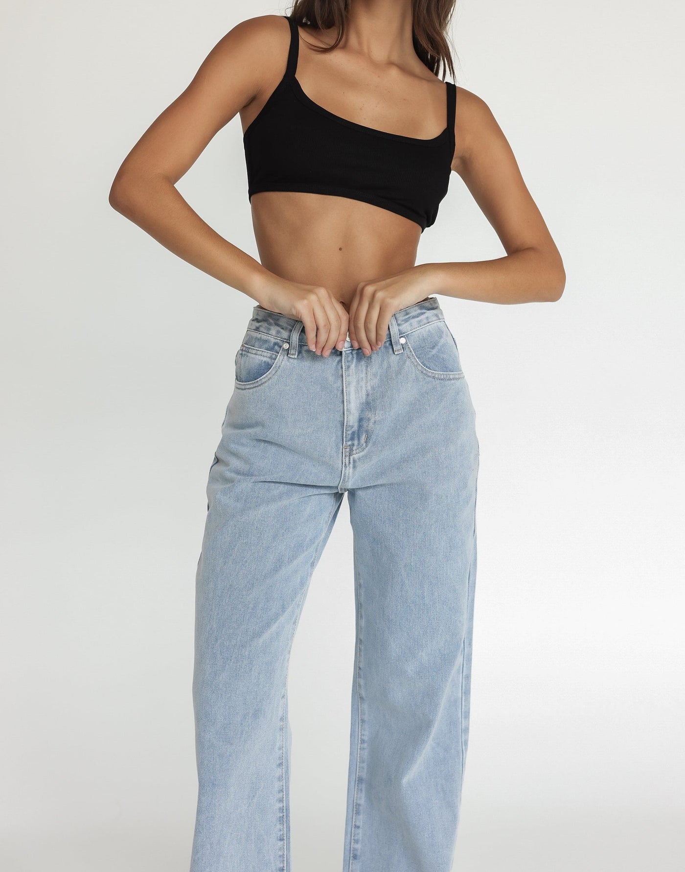 Cole Jeans (Light Vintage) | CHARCOAL Exclusive - High Waisted Mom Style Jean - Women's Pants - Charcoal Clothing