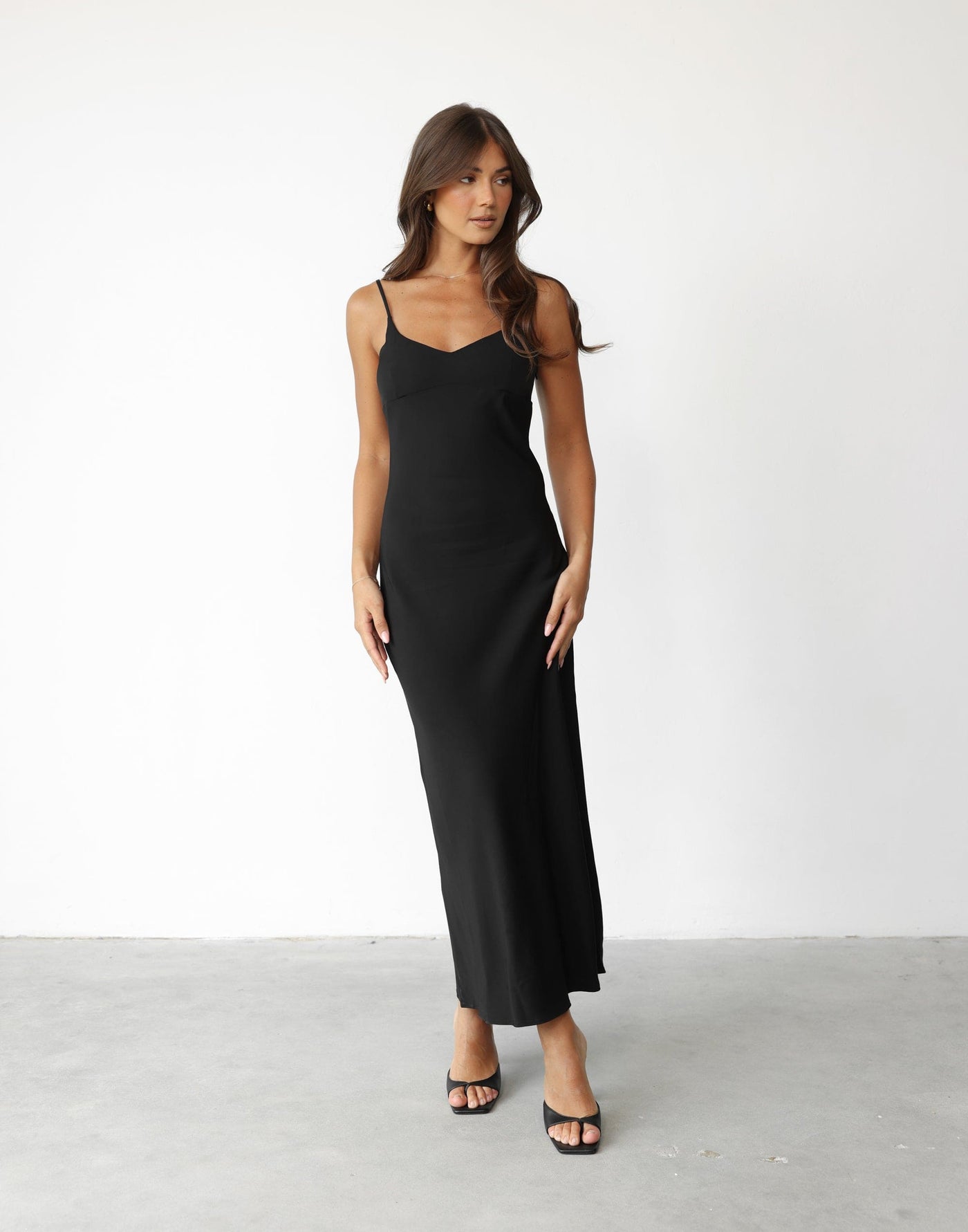 Rosalina Maxi Dress (Black) - - Women's Dress - Charcoal Clothing