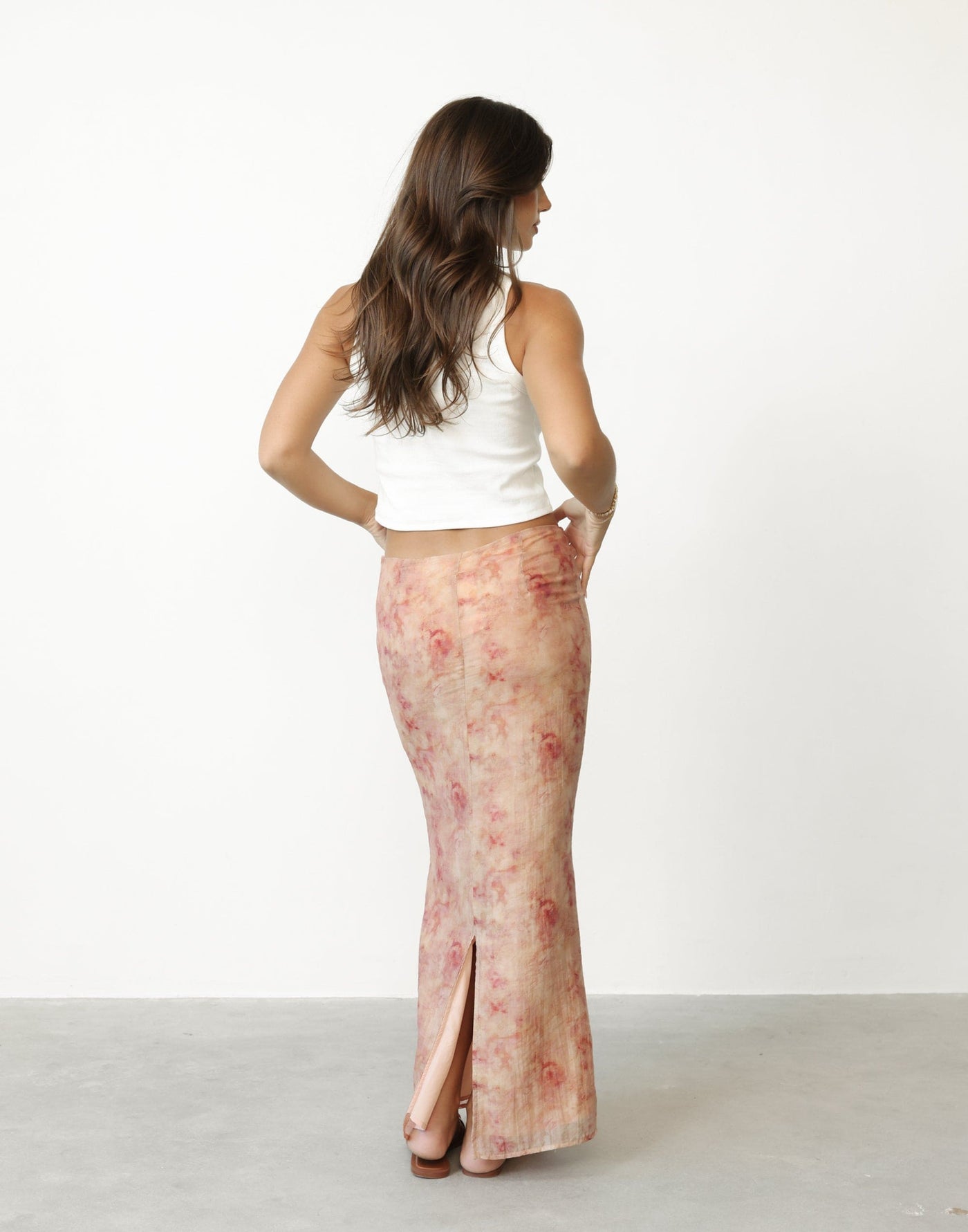 Viviana Maxi Skirt (Horizon) | Charcoal Clothing Exclusive - - Women's Skirt - Charcoal Clothing