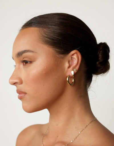 Lotta Earrings (Gold) | CHARCOAL Exclusive - - Women's Accessories - Charcoal Clothing