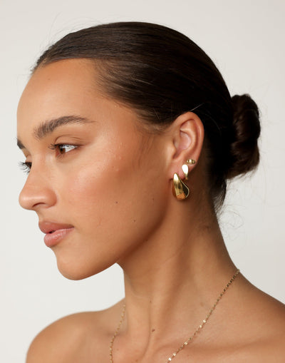 Jessika Earrings (Gold) | CHARCOAL Exclusive - - Women's Accessories - Charcoal Clothing