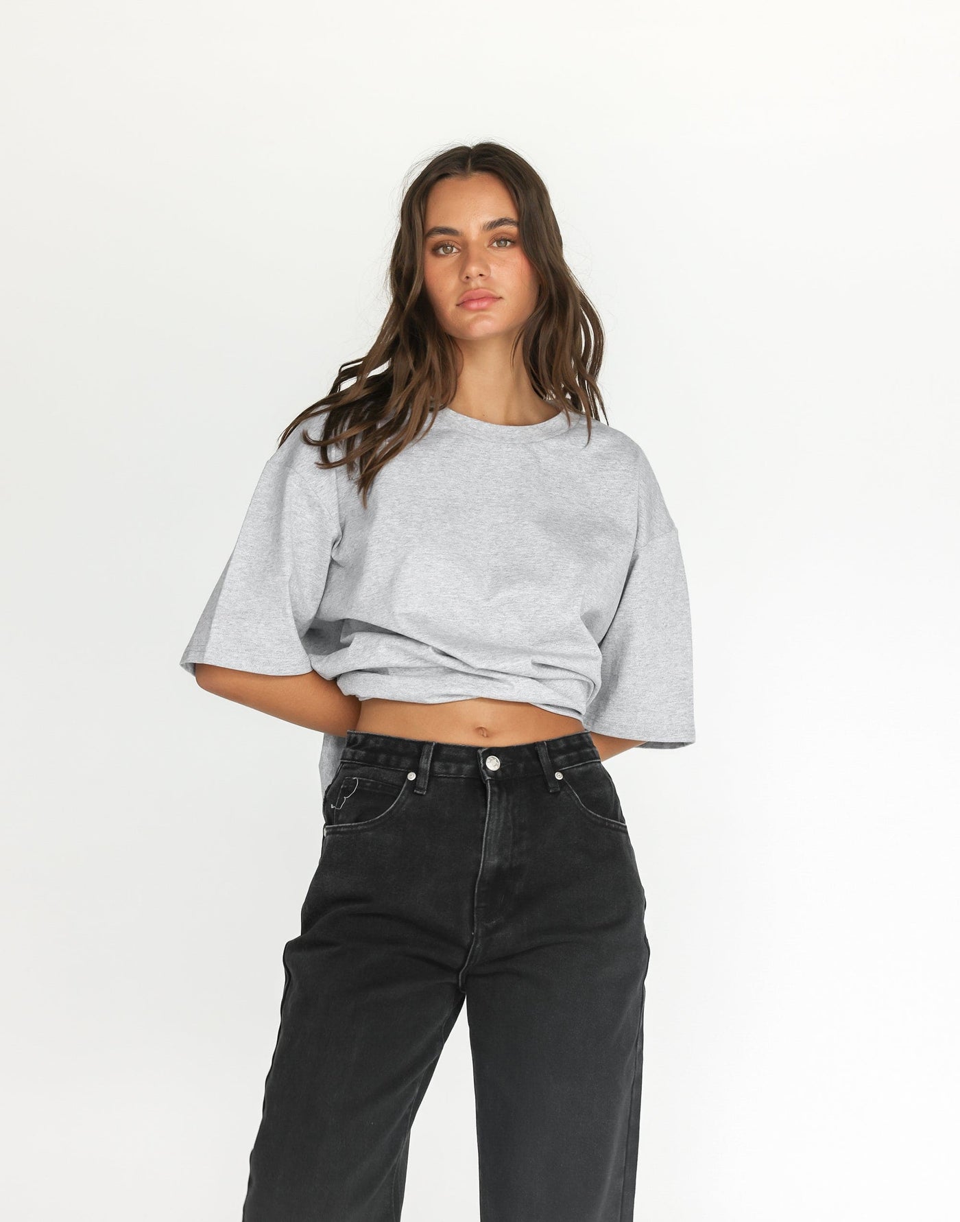 Cole Jeans (Vintage Black) | CHARCOAL Exclusive - High Waisted Mom Style Jean - Women's Pants - Charcoal Clothing