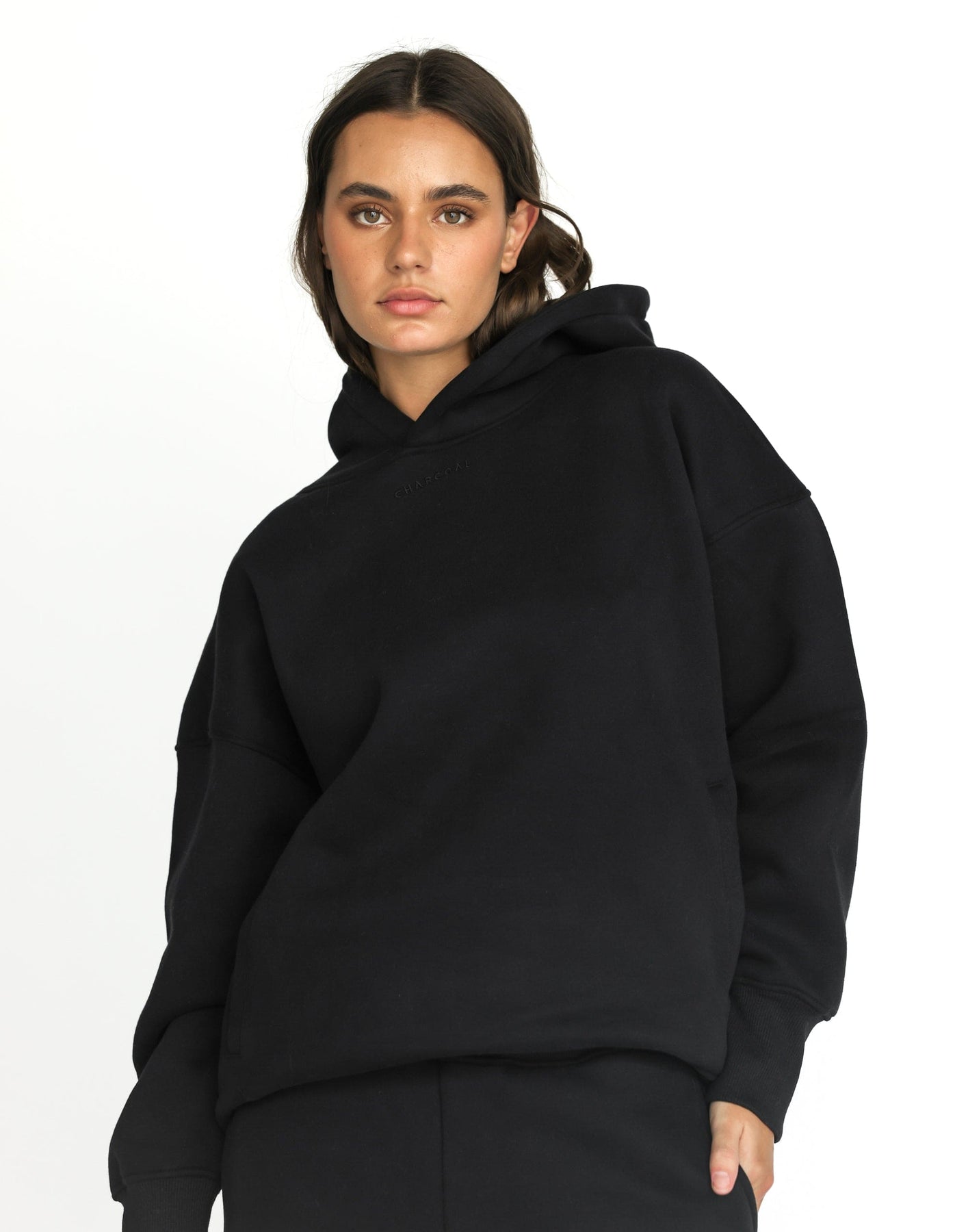 Collective Tops - Noah Hoodie (Black)
                Add to wishlist third image