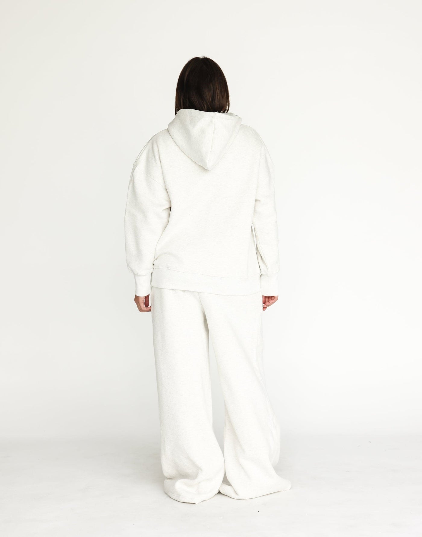 Noah Hoodie (Grey Marle) | CHARCOAL Exclusive - Oversized Dual Pocket Fleece Lined Hoodie - Women's Top - Charcoal Clothing