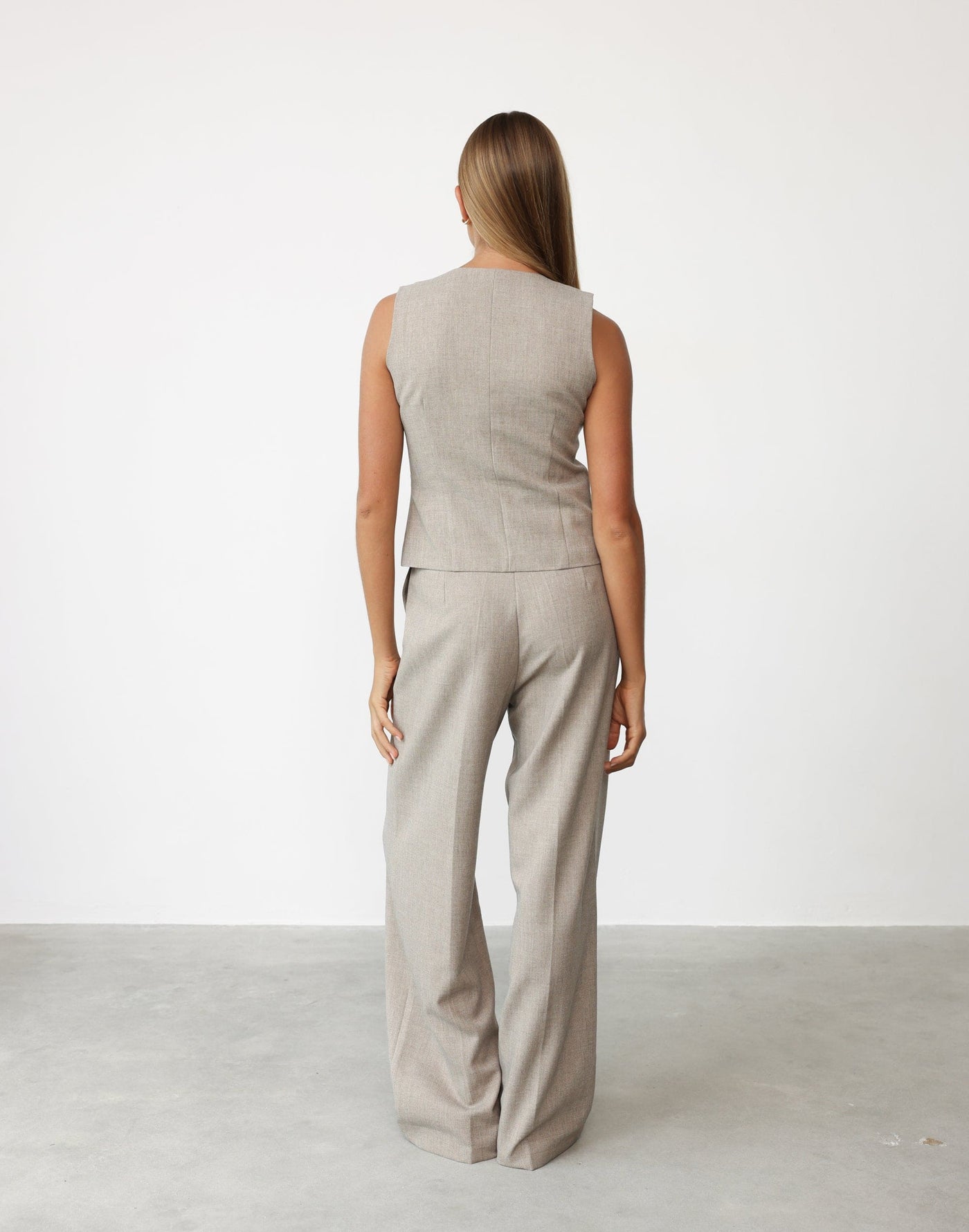 SculptForm Vest Top - Charcoal
