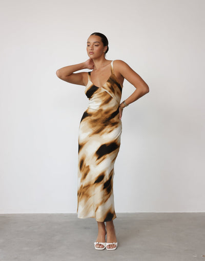 Charcoal Wild Feeling Dress main image 0