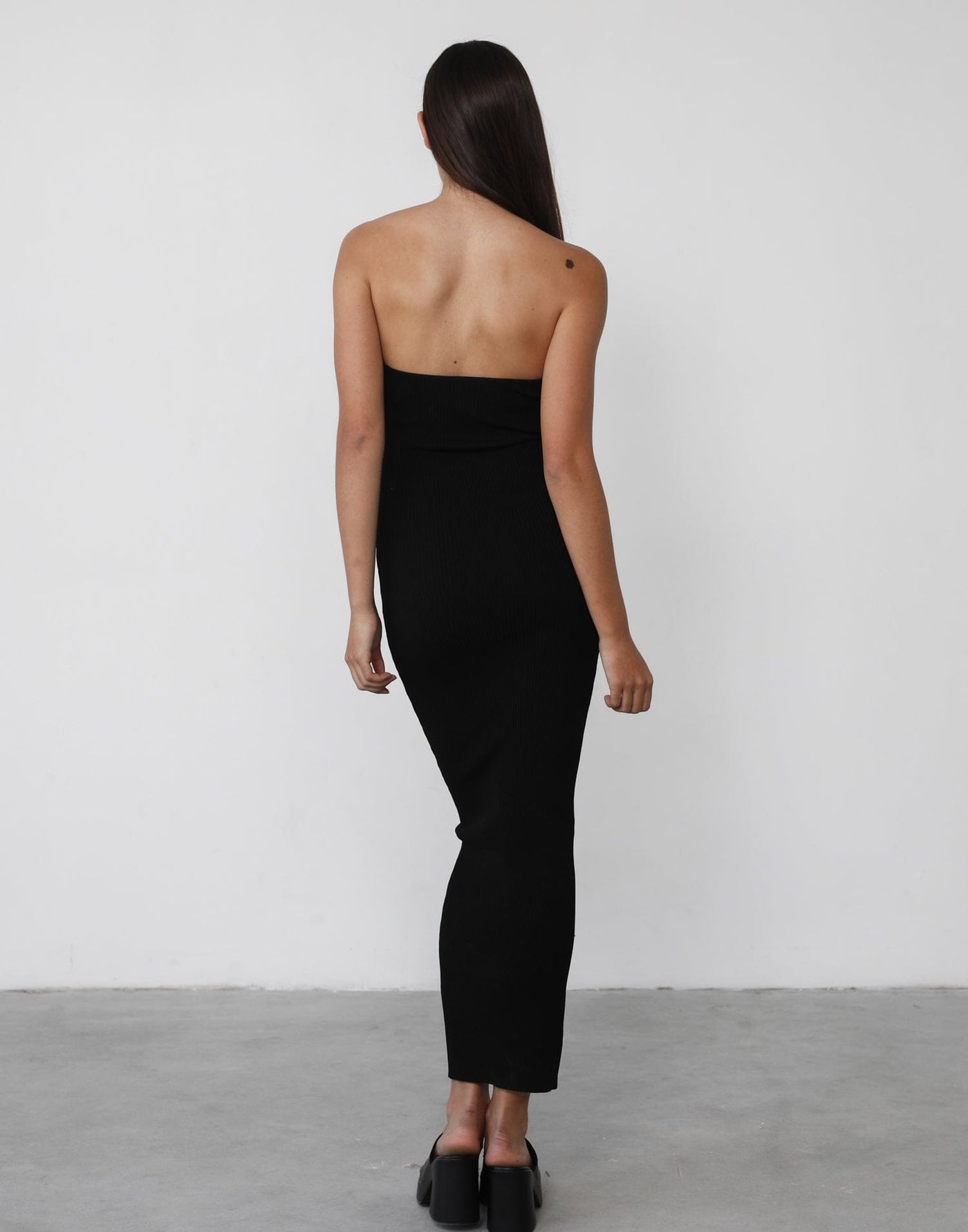 Mirabel Maxi Dress (Black) - Black Maxi Dress - Women's Dress - Charcoal Clothing