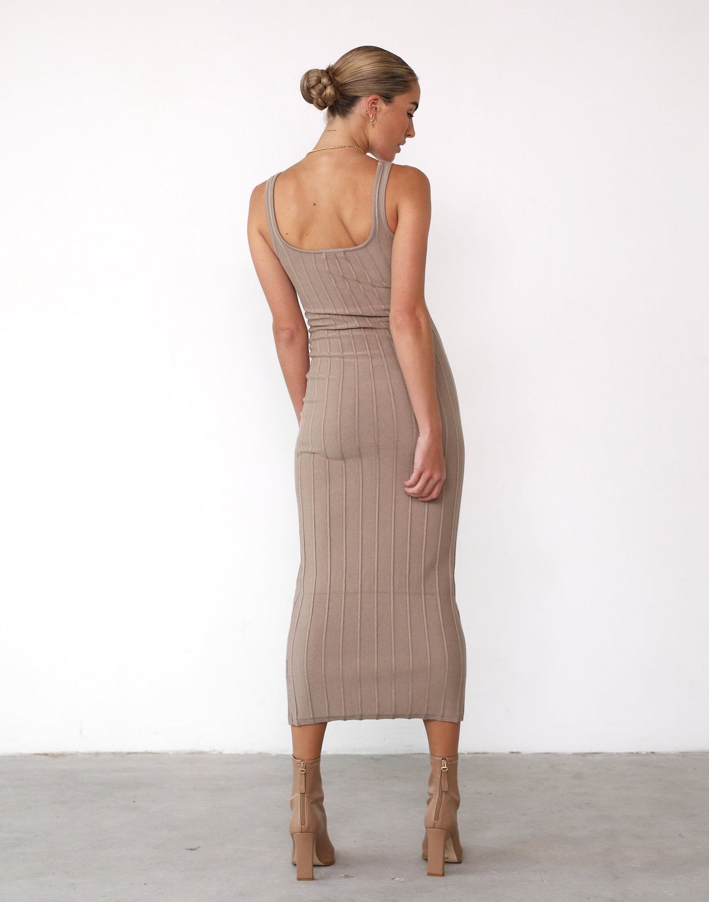 Ephemeral Maxi Dress (Ash) - Ash Maxi Dress - Women's Dress - Charcoal Clothing