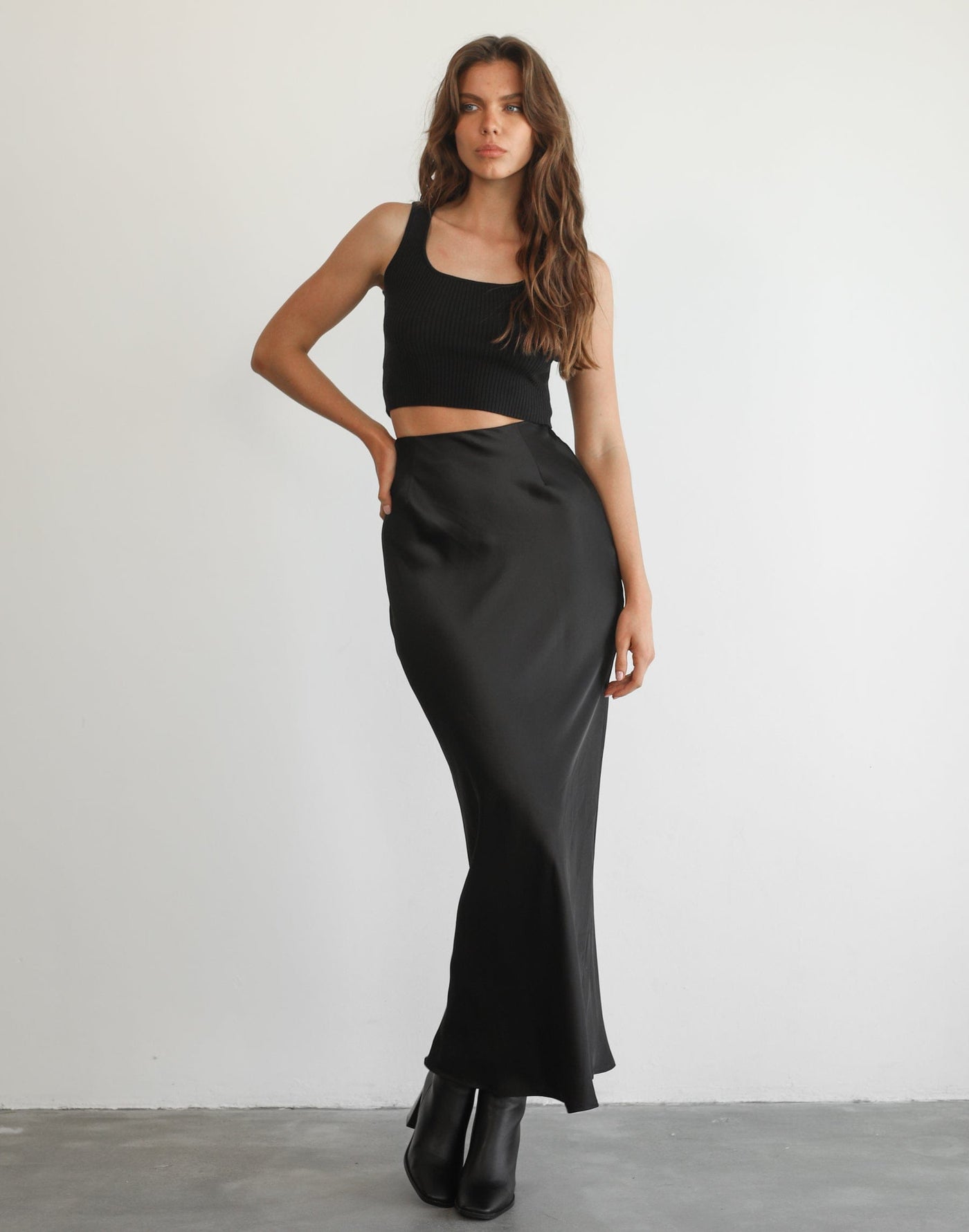 Delaney Top (Black) - Black Top - Women's Top - Charcoal Clothing