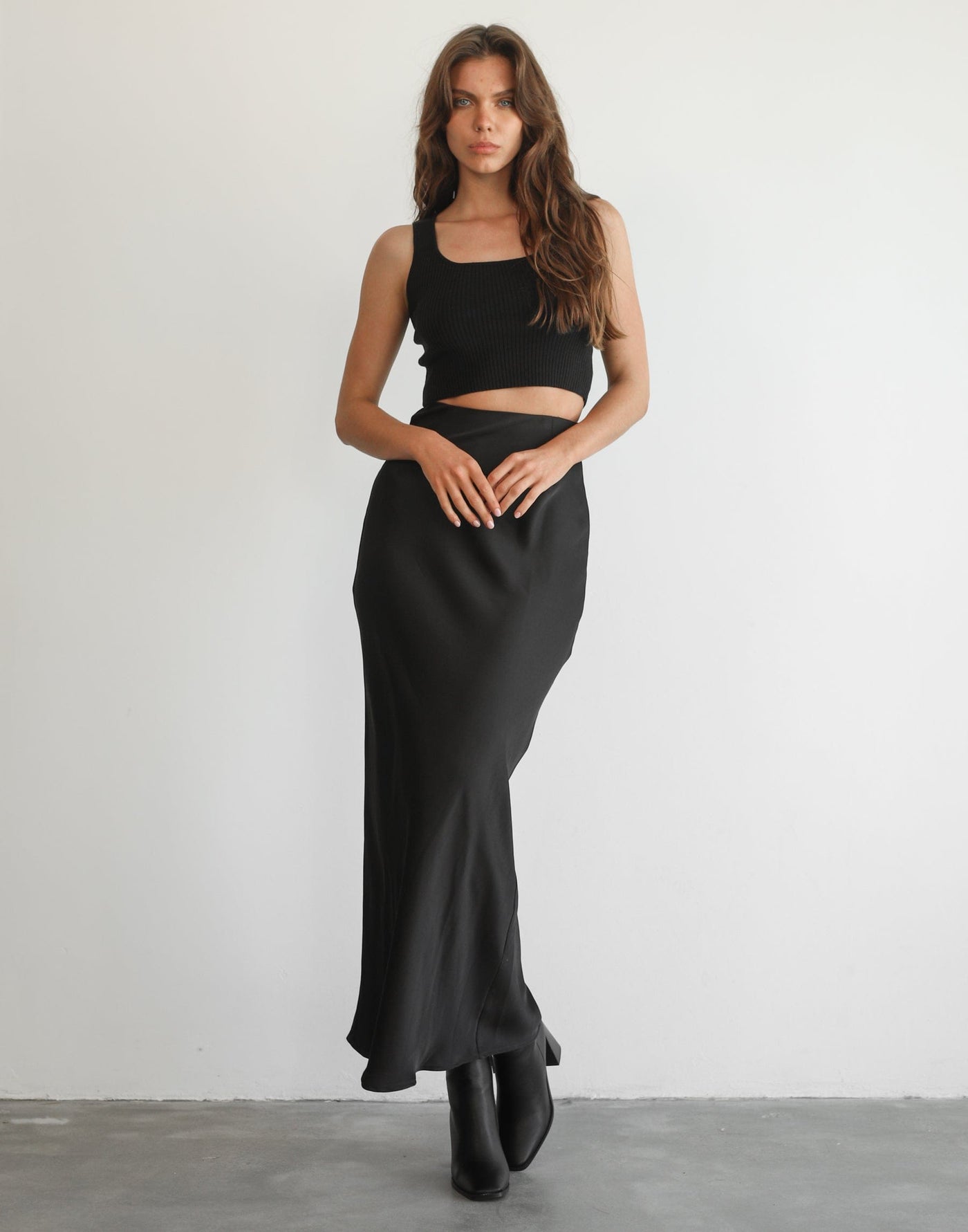 Delaney Top (Black) - Black Top - Women's Top - Charcoal Clothing