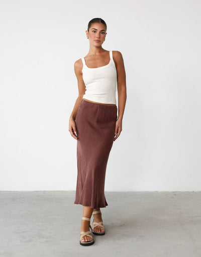  - Women's Skirt - Charcoal Clothing