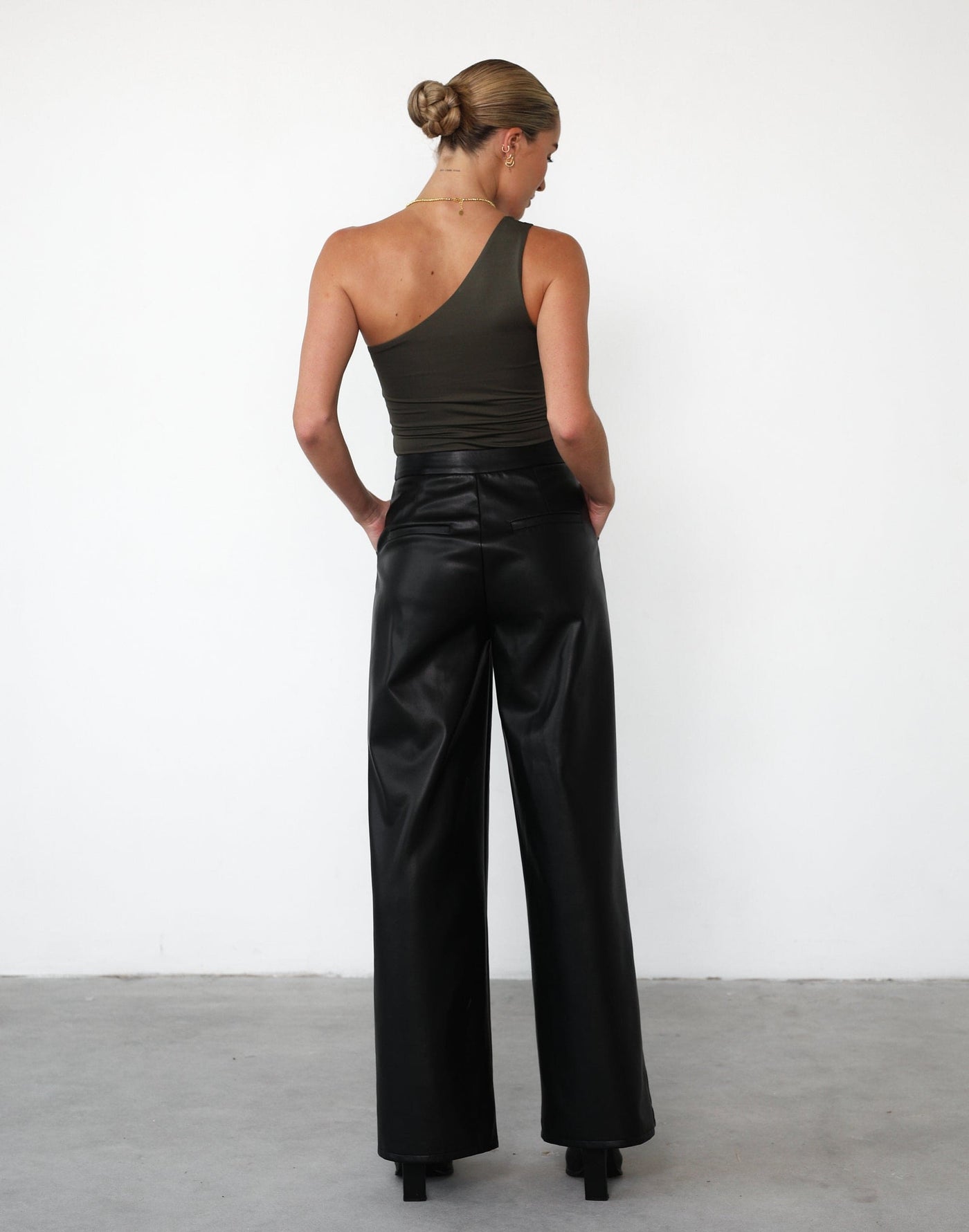 Lights Out Bodysuit (Burnt Olive) - Burnt Olive Bodysuit - Women's Bodysuit - Charcoal Clothing