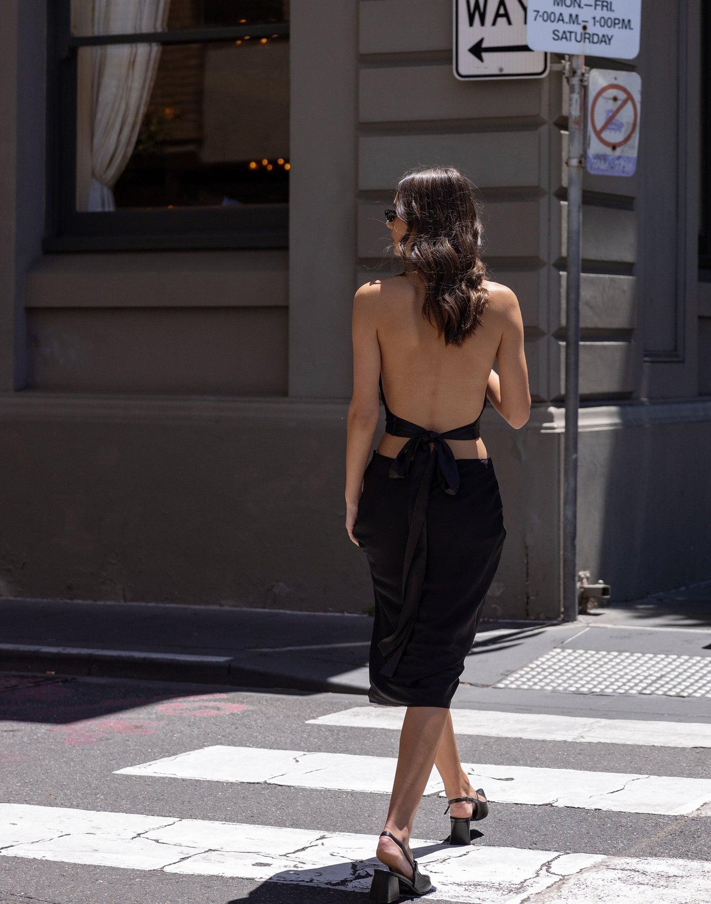 Isla Midi Skirt (Black) | Charcoal Clothing Exclusive - Mid to Low Rise Midi Skirt - Women's Skirt - Charcoal Clothing