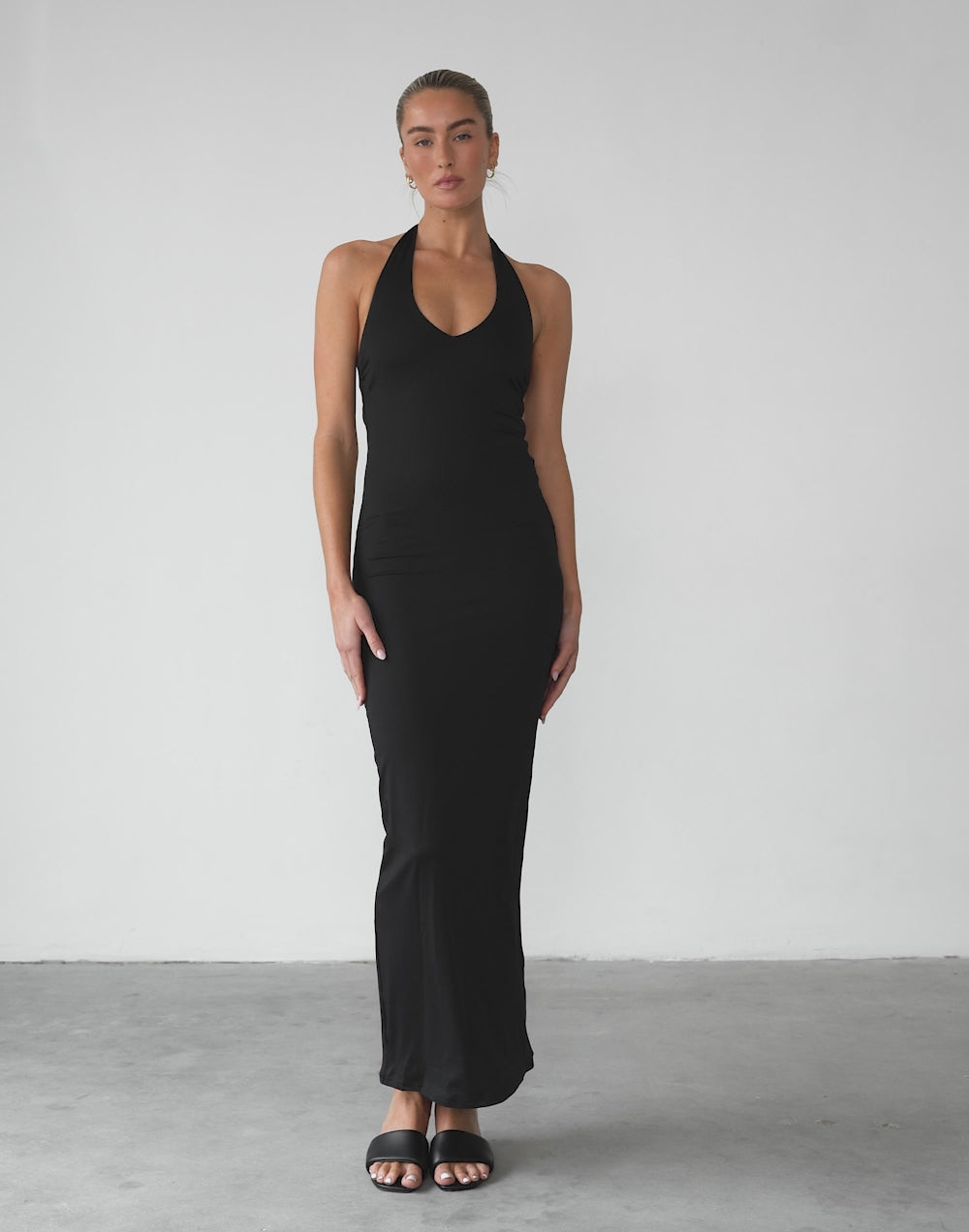 Veena Maxi Dress (Black)