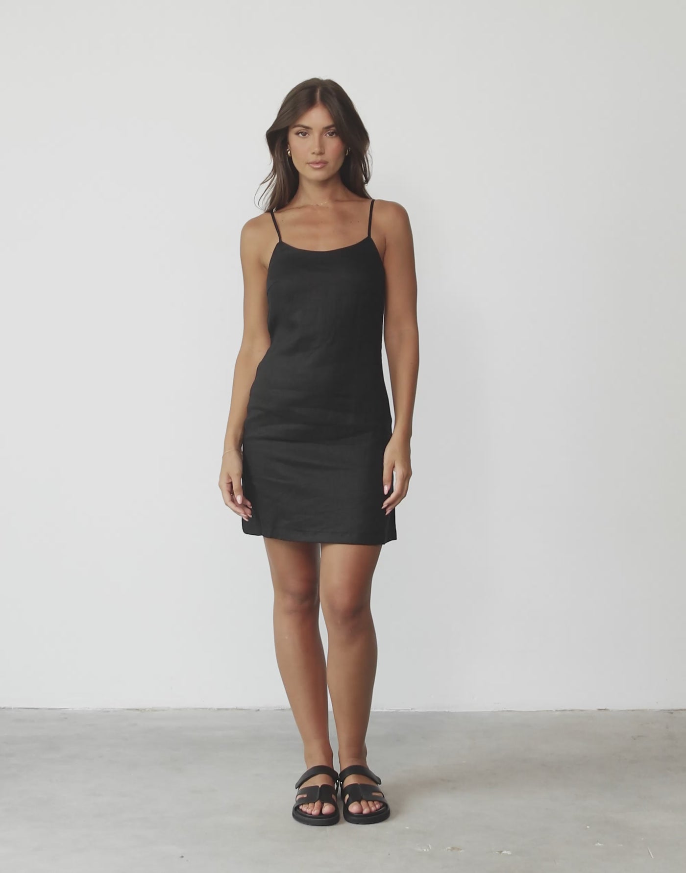 Rexcie Mini Dress (Black)