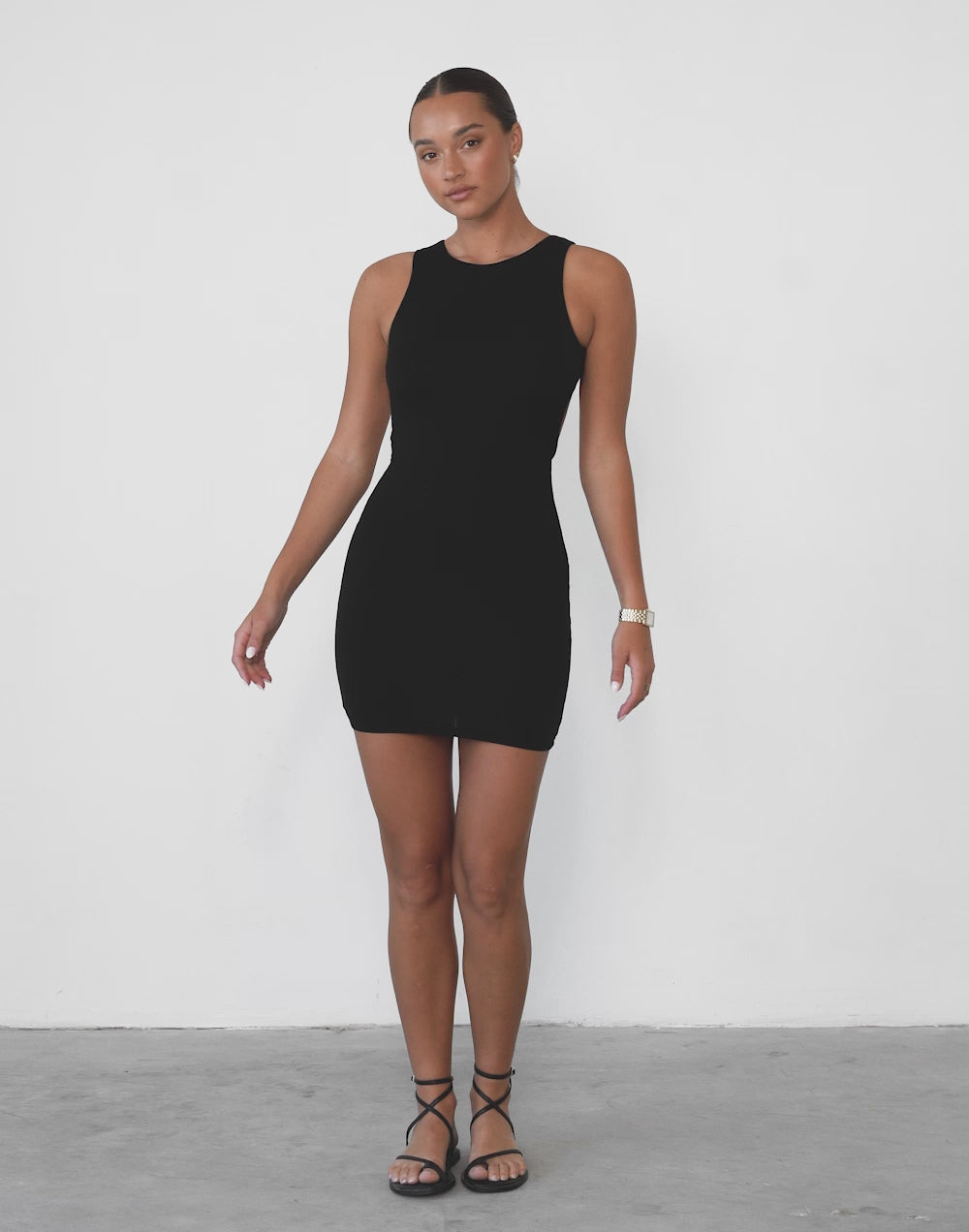 Forget It Mini Dress (Black)