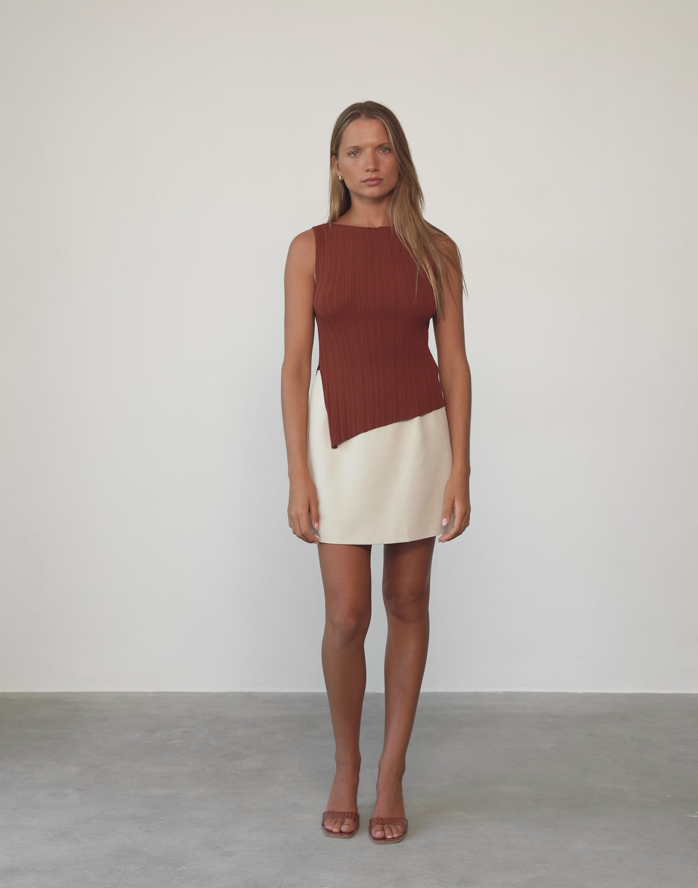 Tallullah Mini Skirt (Pistachio Shell)