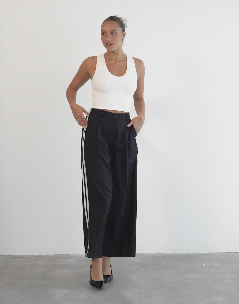 Off Duty Pants (Onyx) - By Lioness