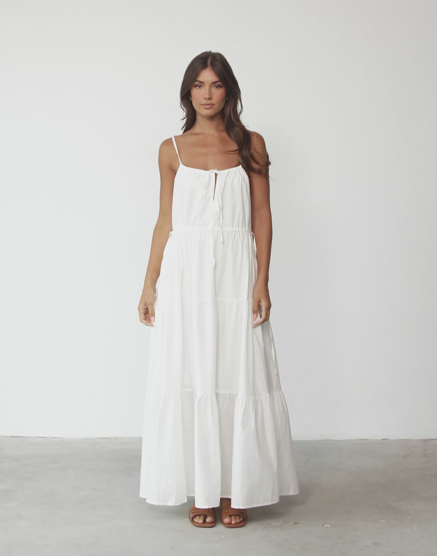 Vanille Maxi Dress (White)