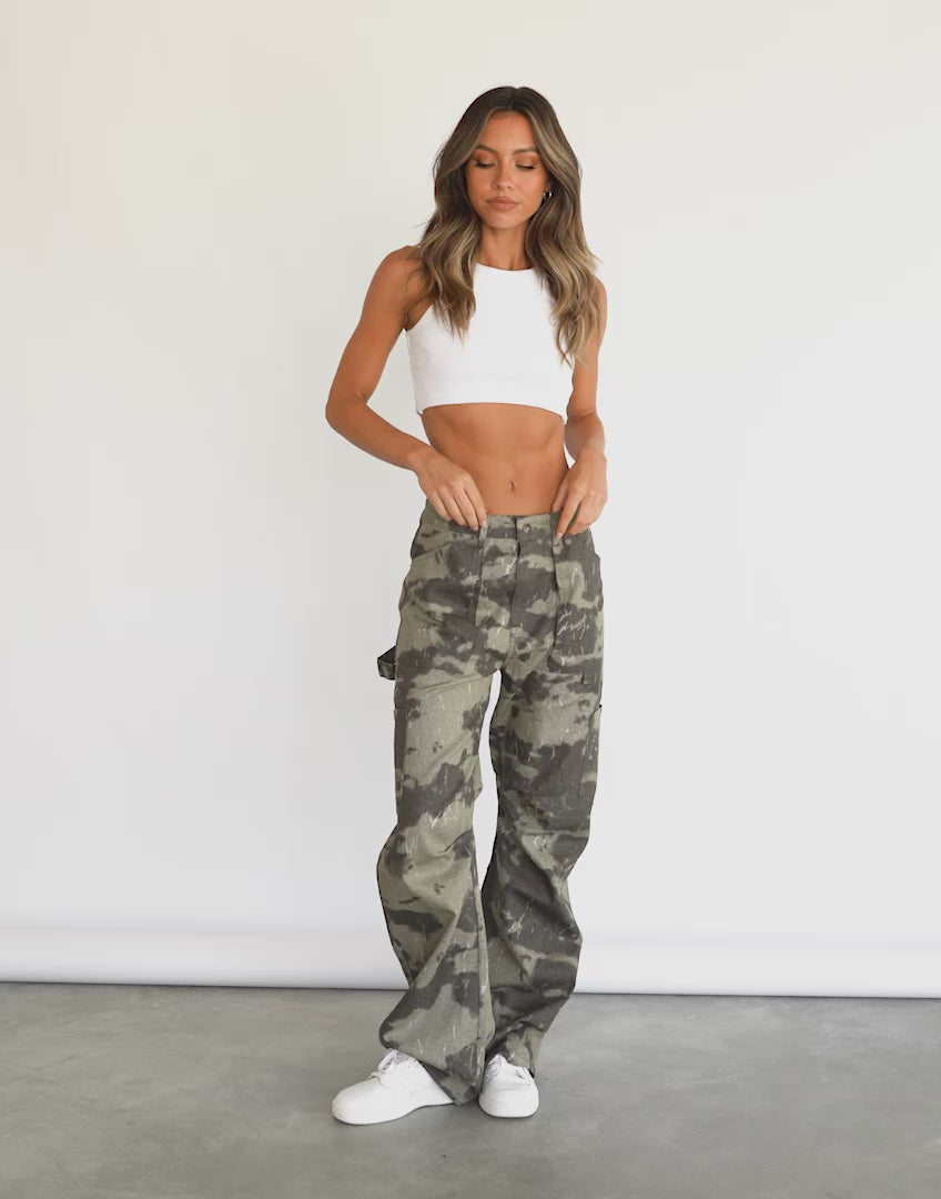 Miami Vice Pants (Camo) - By Lioness
