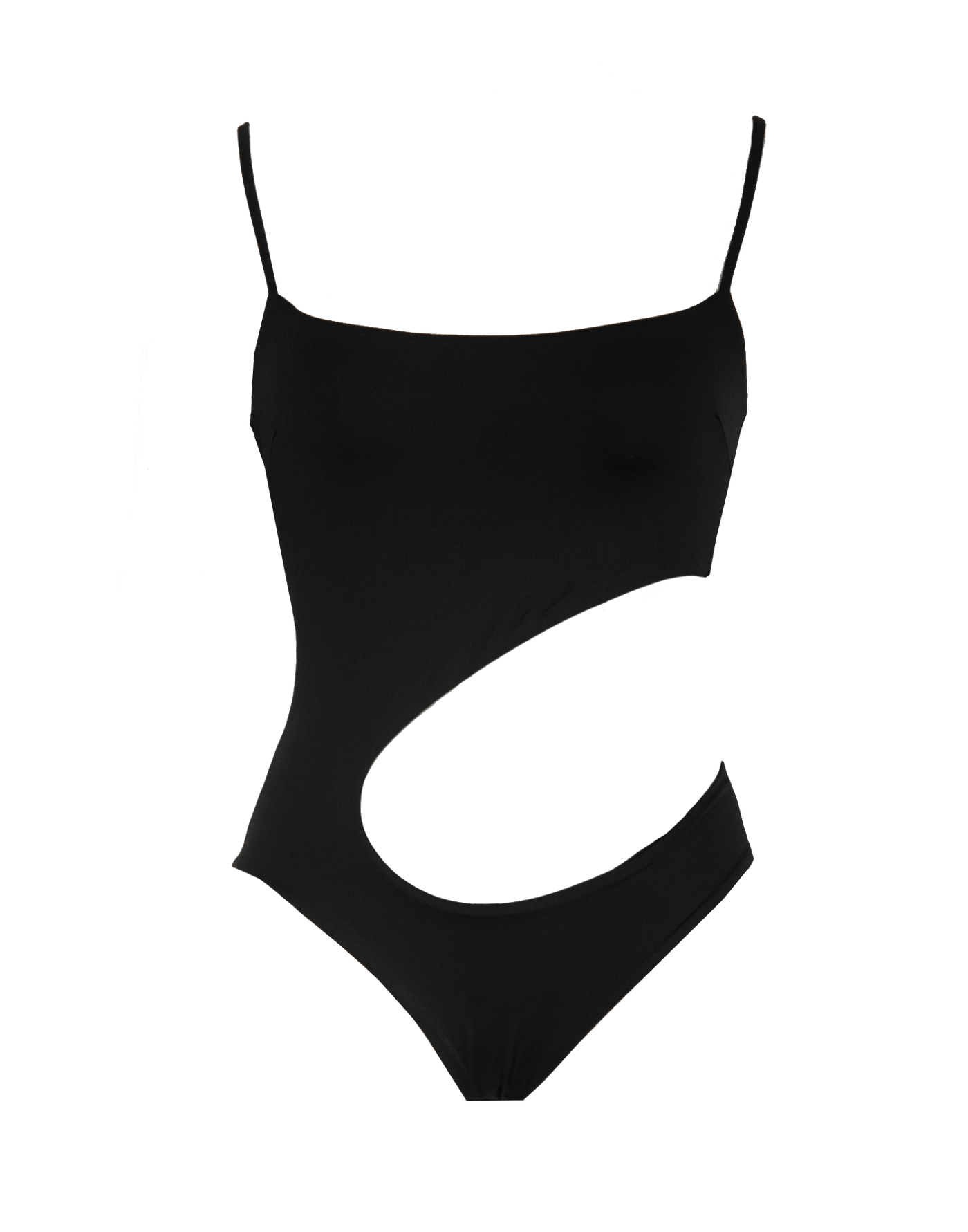 Dominion Bodysuit (Black) - Black Cut Out Bodysuit - Women's Top - Charcoal Clothing